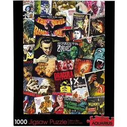 Aquarius Hammer Classic Horror Movies Collage 1000 Pieces