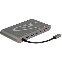 DeLock USB C-USB A/3.5mm/DisplayPort Mini/HDMI/VGA/RJ45 Adapter