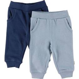 Minymo Sweatpants 2-pack - Insignia Blue (5760-713)