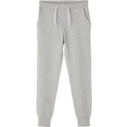 Name It Soft Sweatpants - Grey/Grey Melange (13192135)