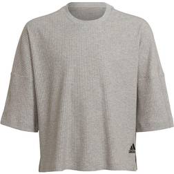 adidas Yoga Lounge Cotton Comfort Sweatshirt Kids - Medium Grey Heather/Black
