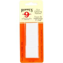 Hoppe´s Cleaning Patches No.1 Caliber .17HMR/.204 White