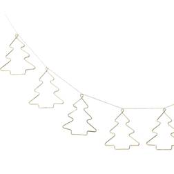 Ginger Ray Garlands Christmas Contemporary Bunting Gold