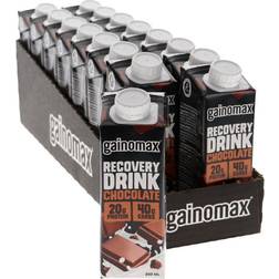 Gainomax Recovery Drink Chocolate 250ml 16 stk