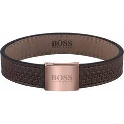Hugo Boss Monogram Bracelet - Brown