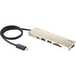 Aten USB C-USB A/USB C/HDMI Adapter