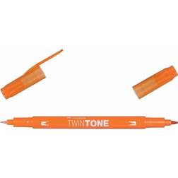 Tombow TwinTone Marker 0.3/0.8mm Orange