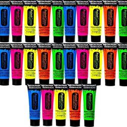 PaintGlow UV Ansigts og Kropsmaling til 25 Personer