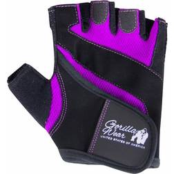 Gorilla Wear Women's Fitness Gloves Svart/Lila L