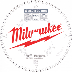 Milwaukee Rundsavklinge MS W250x30x2,8x60