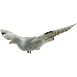 Eurohunt Flocked Decoy Pigeon With Wings White