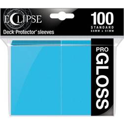 Ultra Pro 100 lommer Eclipse Gloss: Sky Blue (Blå) (Top kvalitet) Professional Sleeves #15603