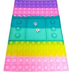 TOBAR HGL SV21173 Push Popper MAT Game, Assorted Designs and Colours