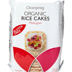 Clearspring Organic Rice Cakes Multigrain 130g