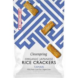 Clearspring Organic Japanese Rice Crackers Tamari 50g