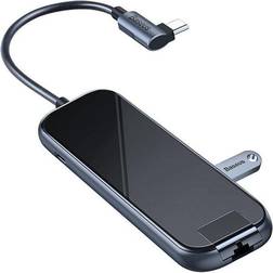 Baseus Mirror USB C-USB A/USB C/HDMI/RJ45 Adapter