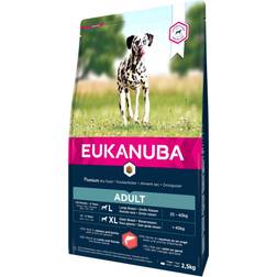 Eukanuba Salmon & Barley Dry Dog Food Kibble for Adult Large Breed Dogs 2.5kg