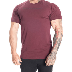 Better Bodies Gym Tapered T-shirt Men - Maroon