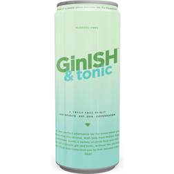 GinISH & Tonic Non-alcoholic Cocktail 0.4% 25 cl