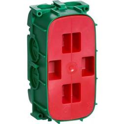 Schneider Electric Fuga indmuringsdåse grøn 2 modul