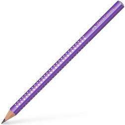 Faber-Castell Jumbo Sparkle Graphite Pencil Pearl Lilac