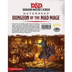 DnD 5e Dungeon Masters Screen Waterdeep Dungeon of the Mad Mage