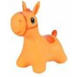 Tootiny orange cardboard horse jumper