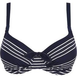 PrimaDonna Swim Mogador Full Cup Ruffed Bikini Top - Sapphire Blue