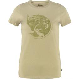 Fjällräven Arctic Fox Print T-shirt W - Sand Stone