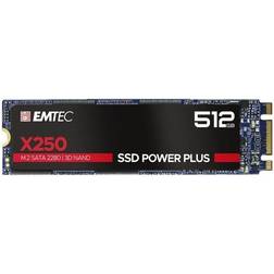Emtec X250 Power Plus M.2 SATA SSD 512GB