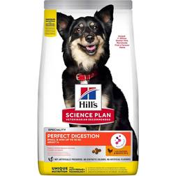 Hill's Science Plan Perfect Digestion Small & Mini Adult 1+ Dog Food with Chicken & Brown Rice 6