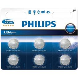 Philips CR2032 6-pack