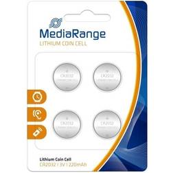 MediaRange CR2032 Compatible 4-pack