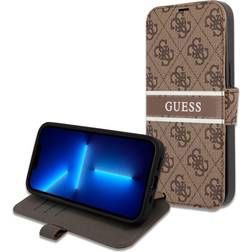 Guess 4G Printed Stripe Wallet Case for iPhone 13 Pro