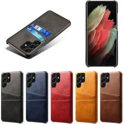 CaseOnline Retro Cover with Card Slot for Galaxy S22 Ultra