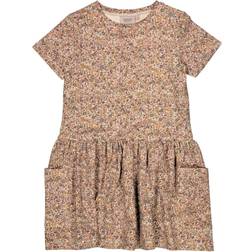 Wheat Birthe Jersey Dress - Flower Meadow (5554f/1554f-150-9102)