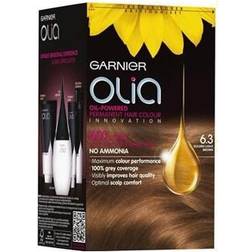 Garnier Olia Permanent Hair Color #6.3 Golden Light Brown