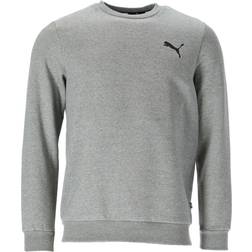 Puma Essentials Small Logo Crew Neck Sweatshirt - Medium Gray Heather