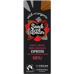 Seed and Bean Coffee Espresso Fine Dark Mini Bar 25g