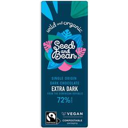 Seed and Bean Extra Dark Chocolate Mini Bar 25g