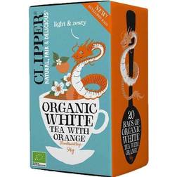 Clipper Organic White Tea with Orange 34g 20stk