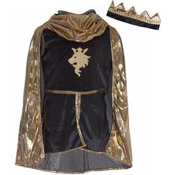 Great Pretenders Gold Knight Tunic Cape & Crown