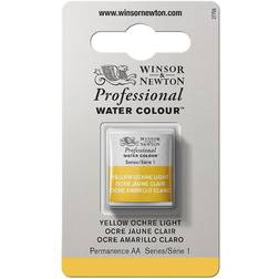 Winsor & Newton Professional Water Colour Yellow Ochre Light Half Pan