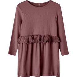 Name It Dyhena Dress - Rose Taupe (13203416)
