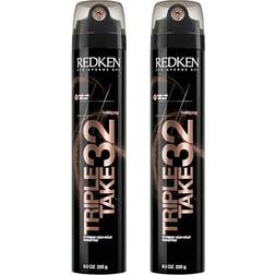 Redken Triple Take 32 Extreme High-Hold Hairspray 200ml 2-pack