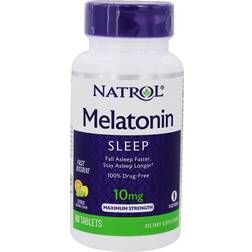 Natrol Melatonin Sleep Fast Dissolve Strawberry 10 mg. 60 Tablets