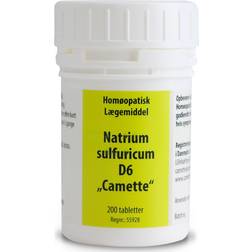 Camette Natrium Sulfuricum D6 200 stk