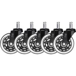 Don One GCW750 3 Inch Gaming Stol Casters (5 Styk) - Sort