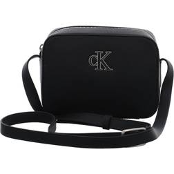 Calvin Klein Monogram Crossbody Bag - Black