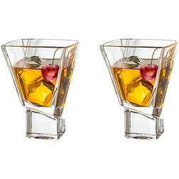 Joyjolt Carre Cocktail Glass 23.65cl 2pcs
